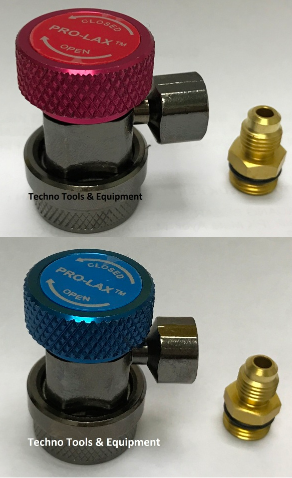 Air Condition QUICK COUPLER Adapter High Low Manifold R134A - Click Image to Close